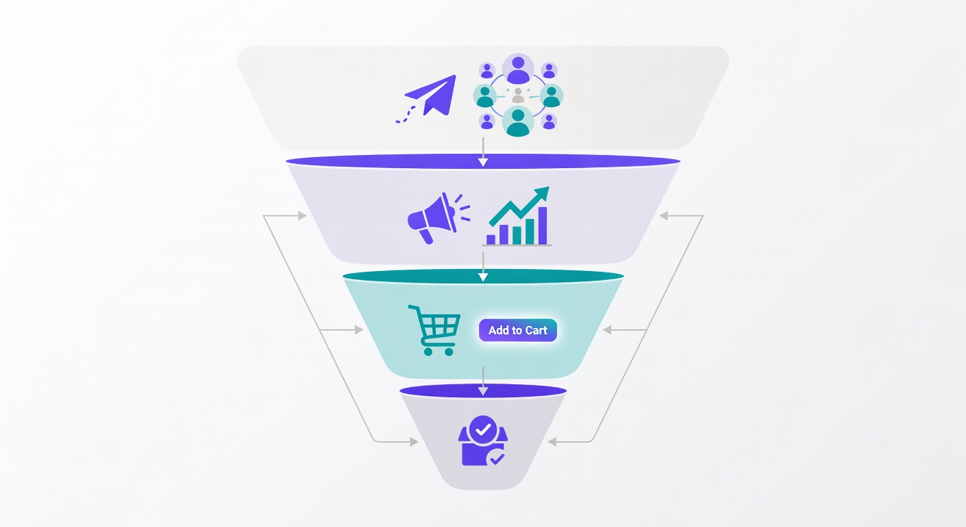 Воронка продаж в телеграм: от прогрева до покупки