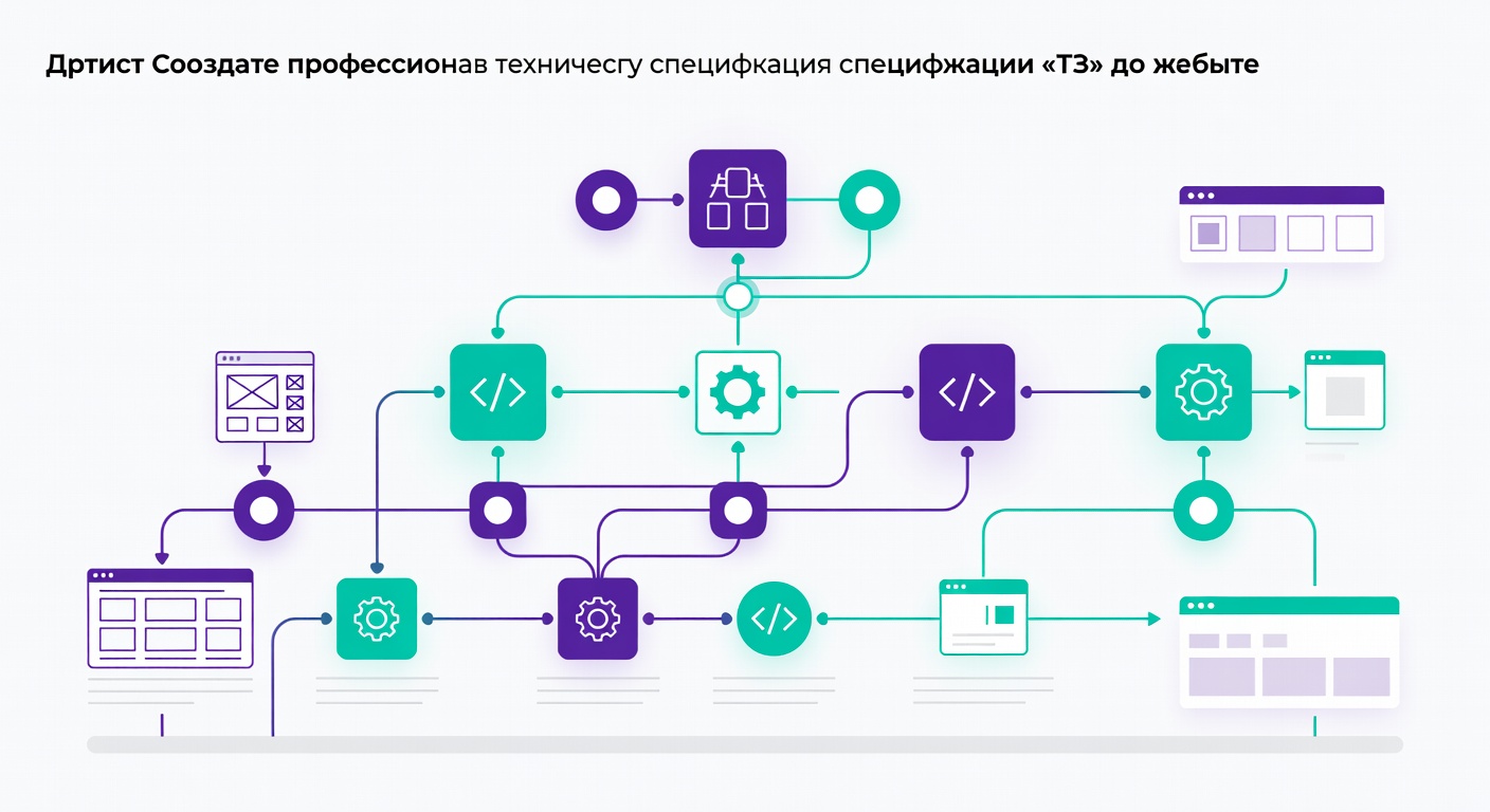 Структура профессионального ТЗ на разработку сайта